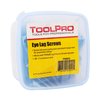 Toolpro 14 in x 3 in Eye Lag Screws 100Pack, 100PK TP05015